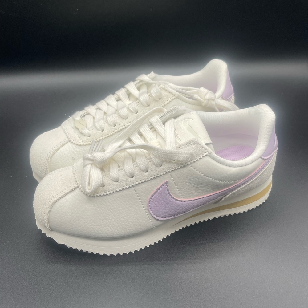 Nike Cortez “Sail Iced Lilac” Women's White and Lavender Sneakers